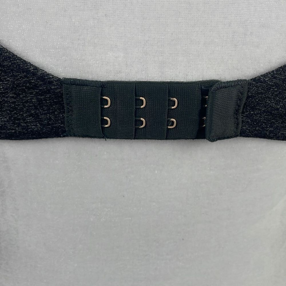 Victoria’s Secret Heathered Charcoal Grey Uplift Semi Demi Convertible Strap Und - Picture 8 of 8